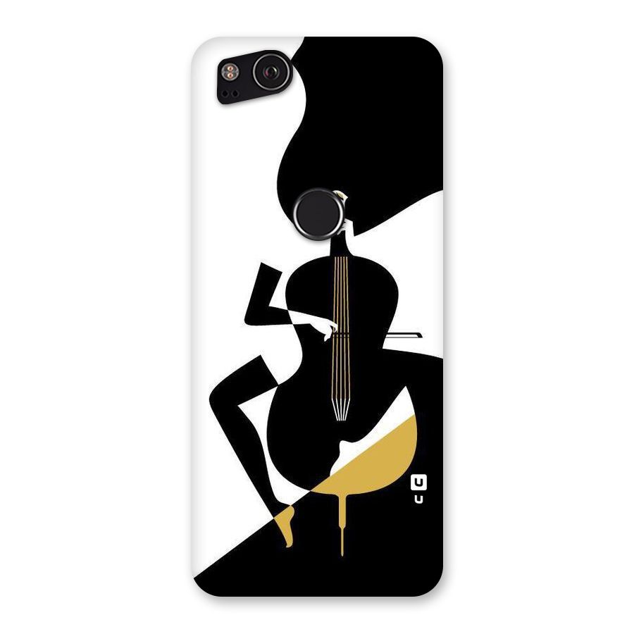 Guitar Women Back Case for Google Pixel 2