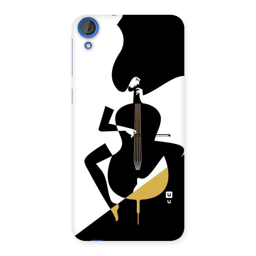 Guitar Women Back Case for HTC Desire 820