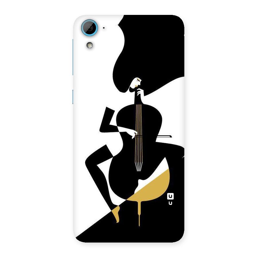 Guitar Women Back Case for HTC Desire 826