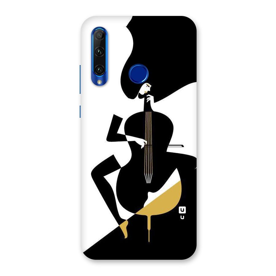 Guitar Women Back Case for Honor 20i