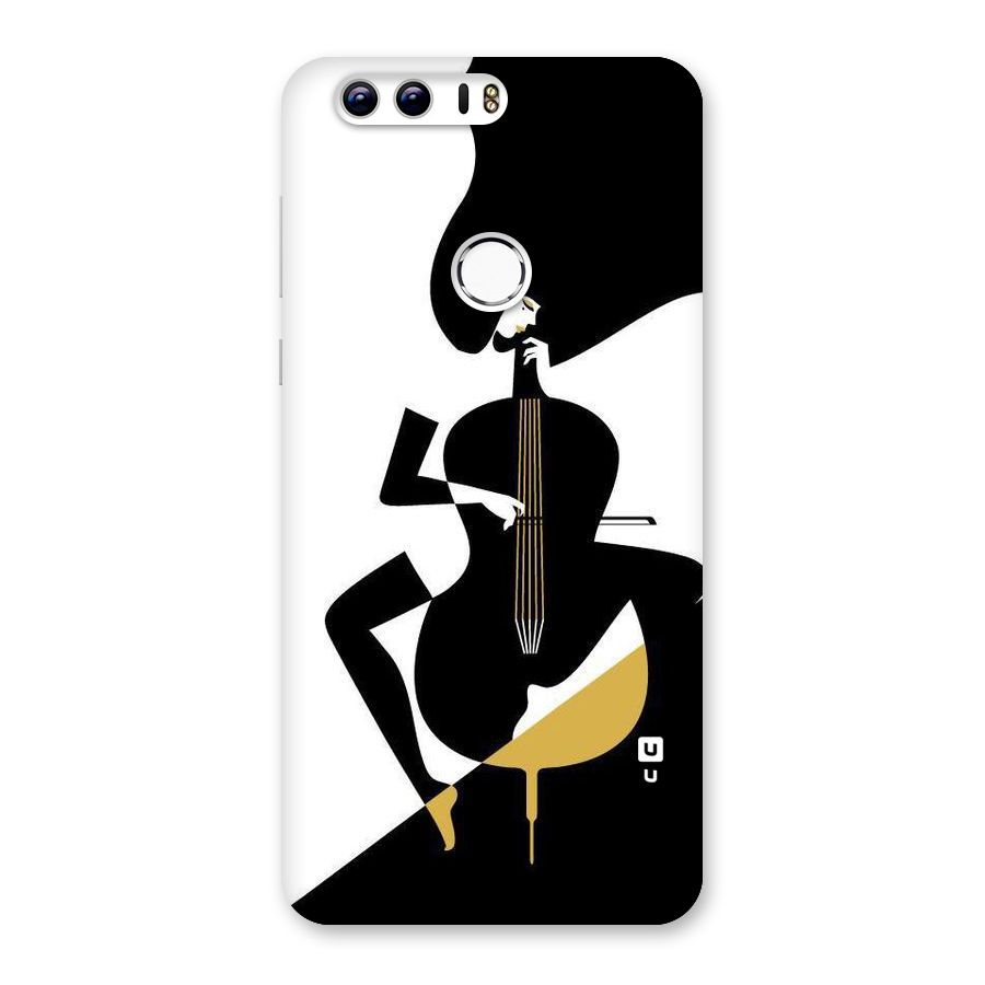 Guitar Women Back Case for Honor 8