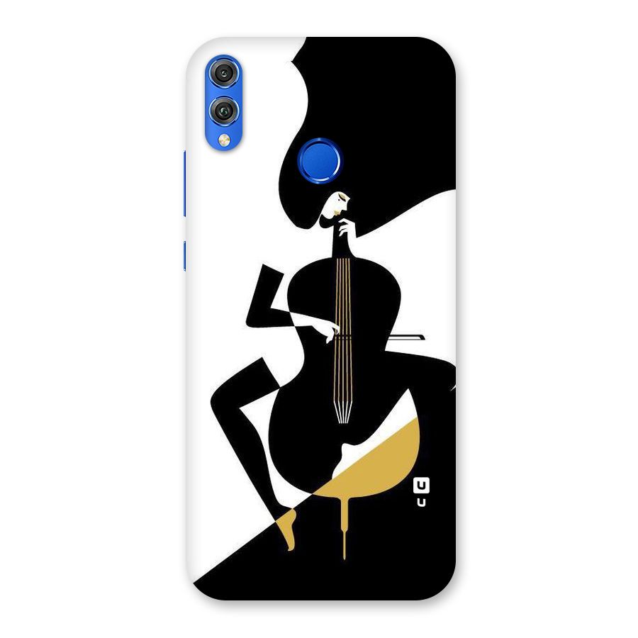 Guitar Women Back Case for Honor 8X