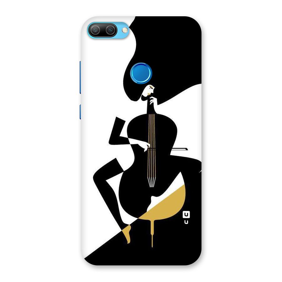Guitar Women Back Case for Honor 9N