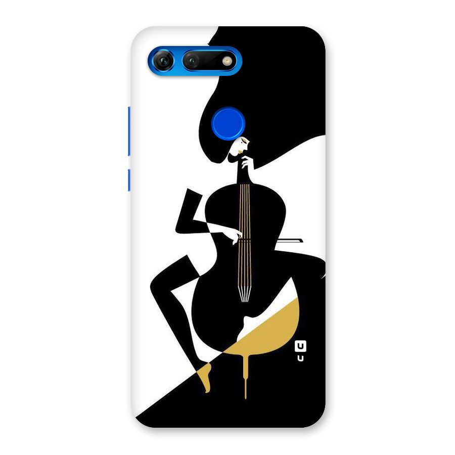 Guitar Women Back Case for Honor View 20