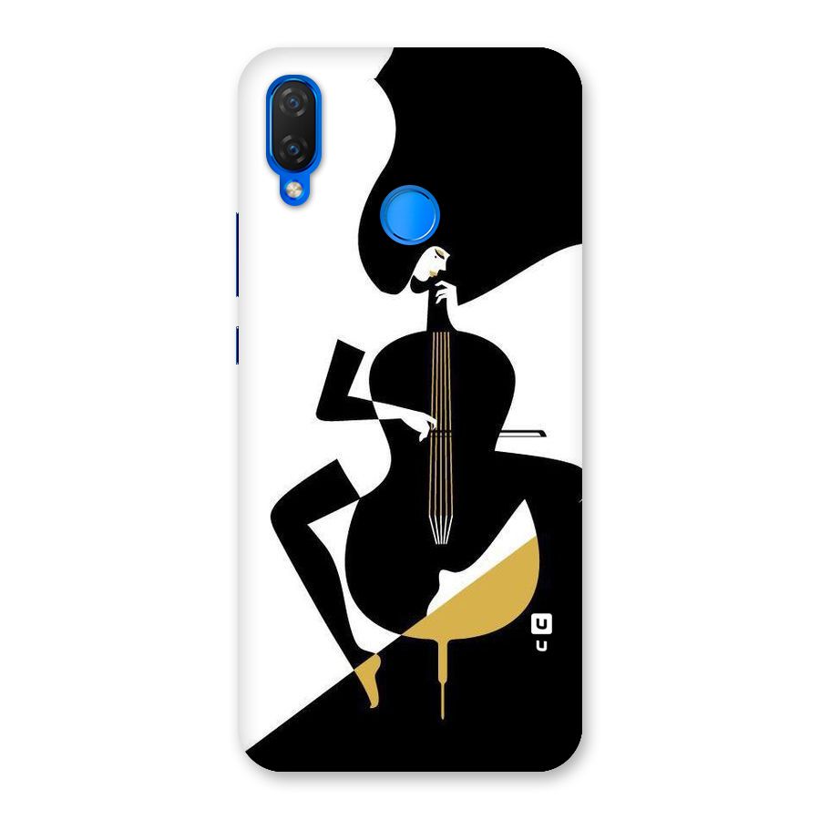Guitar Women Back Case for Huawei P Smart+