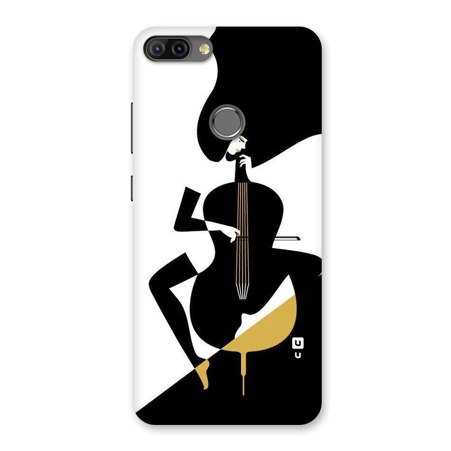 Guitar Women Back Case for Infinix Hot 6 Pro