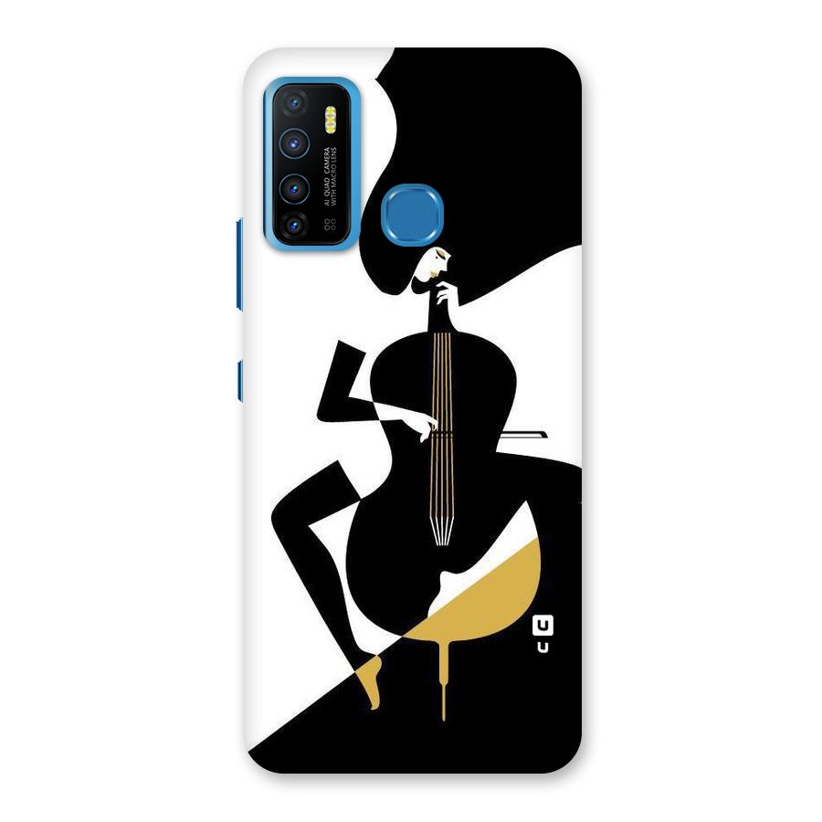 Guitar Women Back Case for Infinix Hot 9