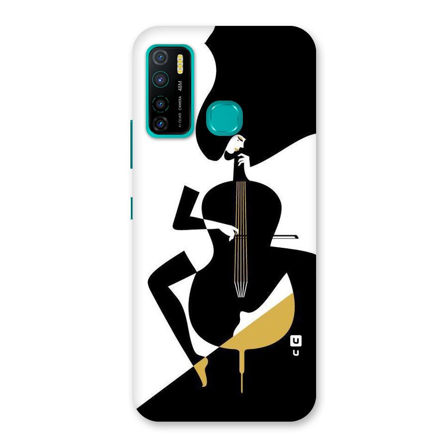 Guitar Women Back Case for Infinix Hot 9 Pro