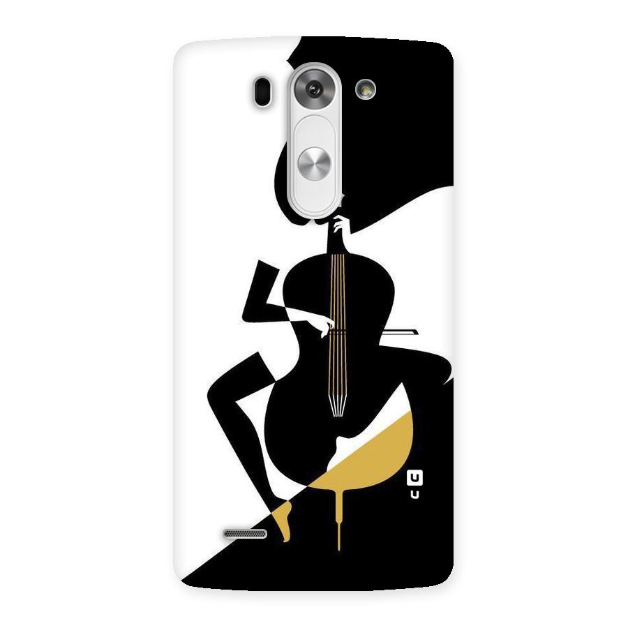 Guitar Women Back Case for LG G3 Beat
