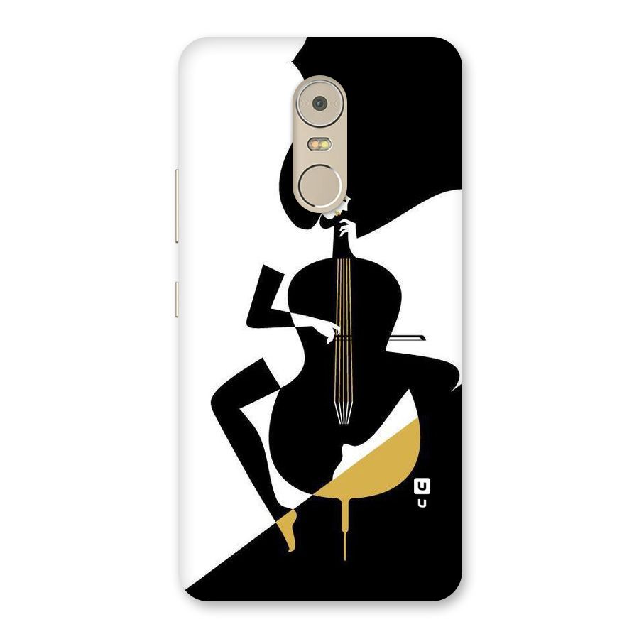 Guitar Women Back Case for Lenovo K6 Note