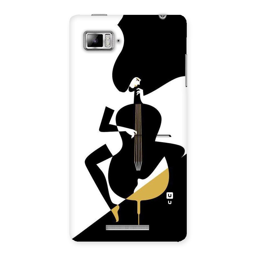 Guitar Women Back Case for Lenovo Vibe Z K910