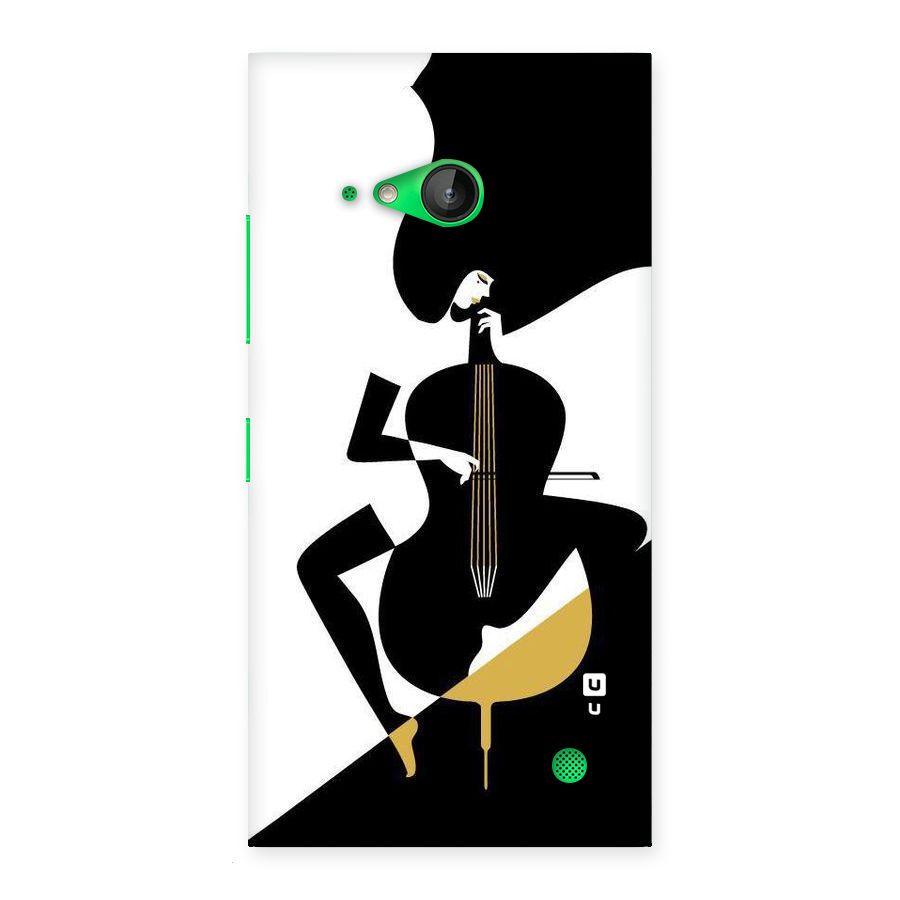 Guitar Women Back Case for Lumia 730