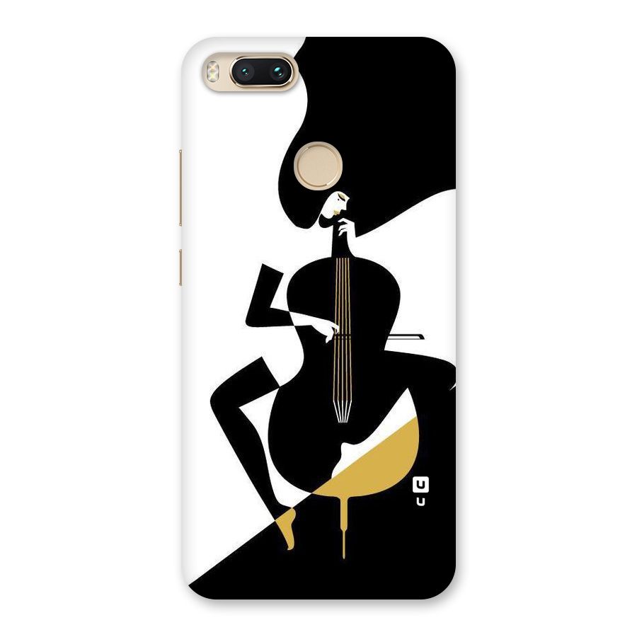 Guitar Women Back Case for Mi A1