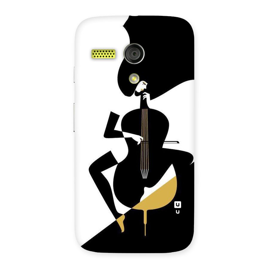Guitar Women Back Case for Moto G