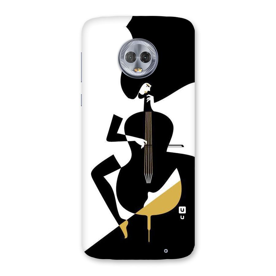 Guitar Women Back Case for Moto G6 Plus