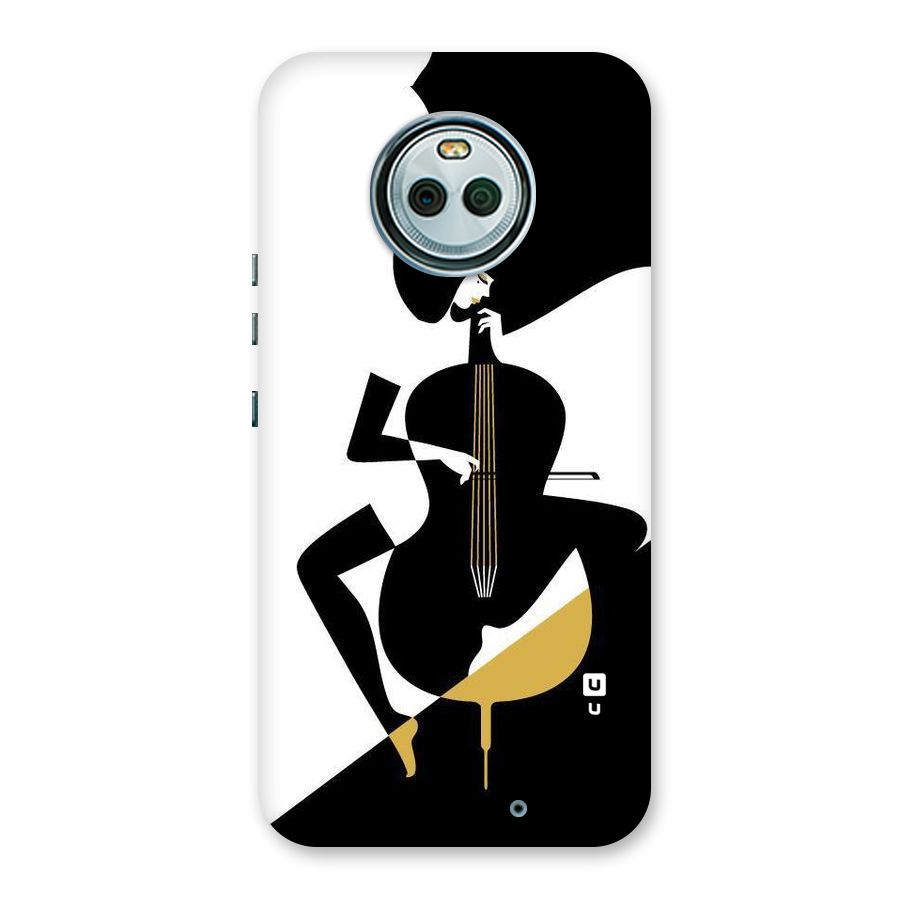 Guitar Women Back Case for Moto X4