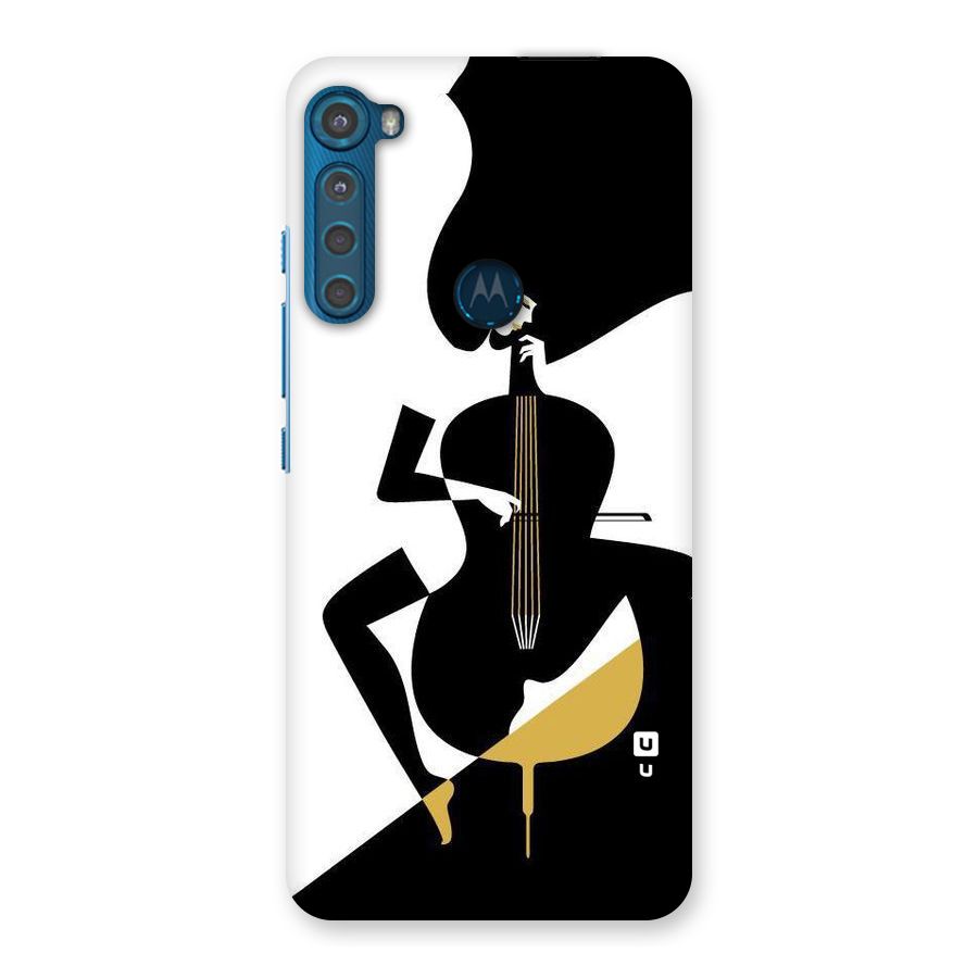 Guitar Women Back Case for Motorola One Fusion Plus