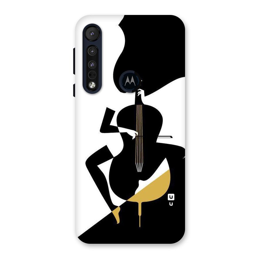 Guitar Women Back Case for Motorola One Macro