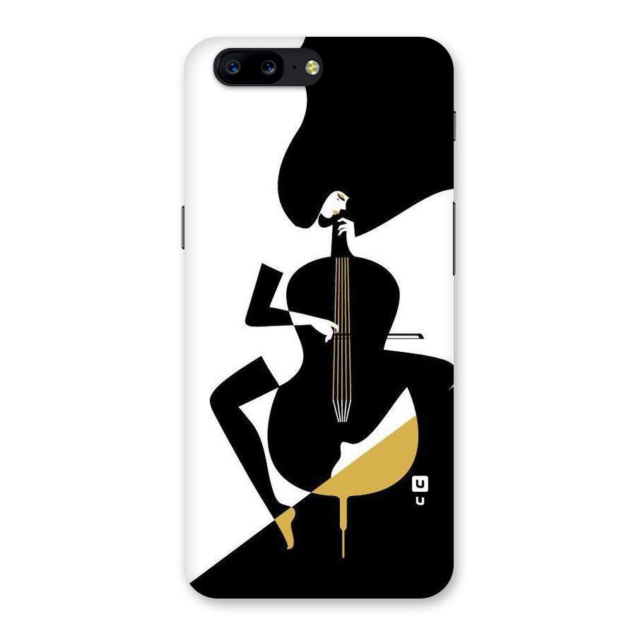 Guitar Women Back Case for OnePlus 5