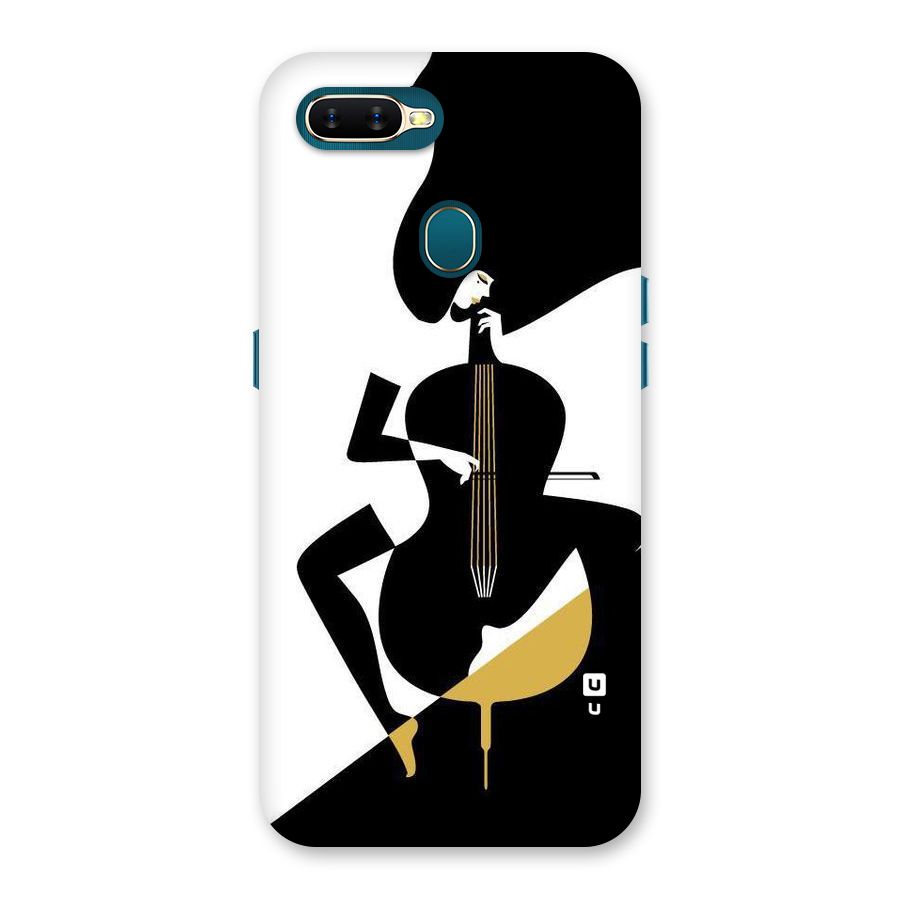 Guitar Women Back Case for Oppo A11k