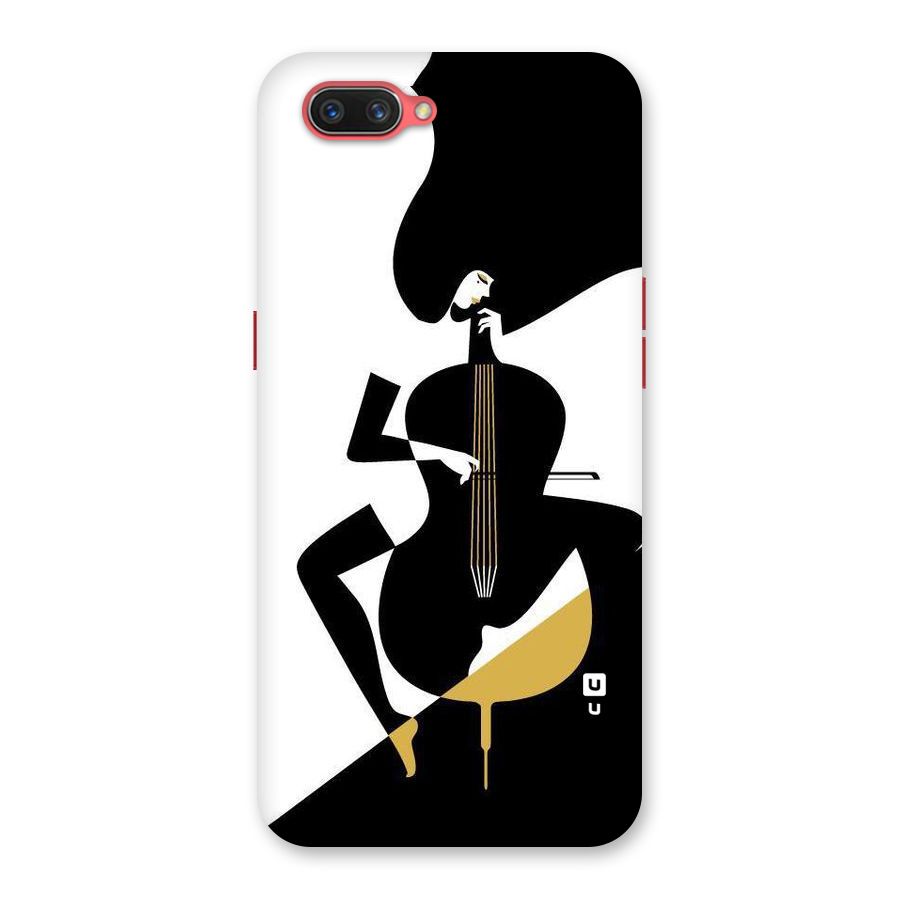 Guitar Women Back Case for Oppo A3s