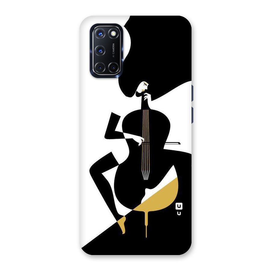 Guitar Women Back Case for Oppo A52
