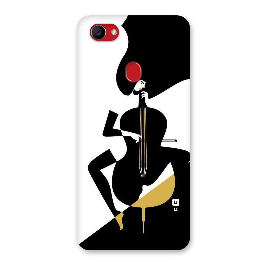 Guitar Women Back Case for Oppo F7