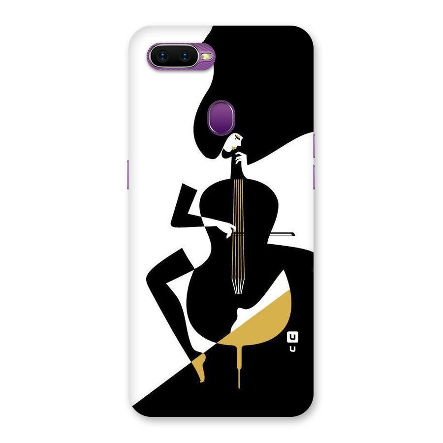Guitar Women Back Case for Oppo F9