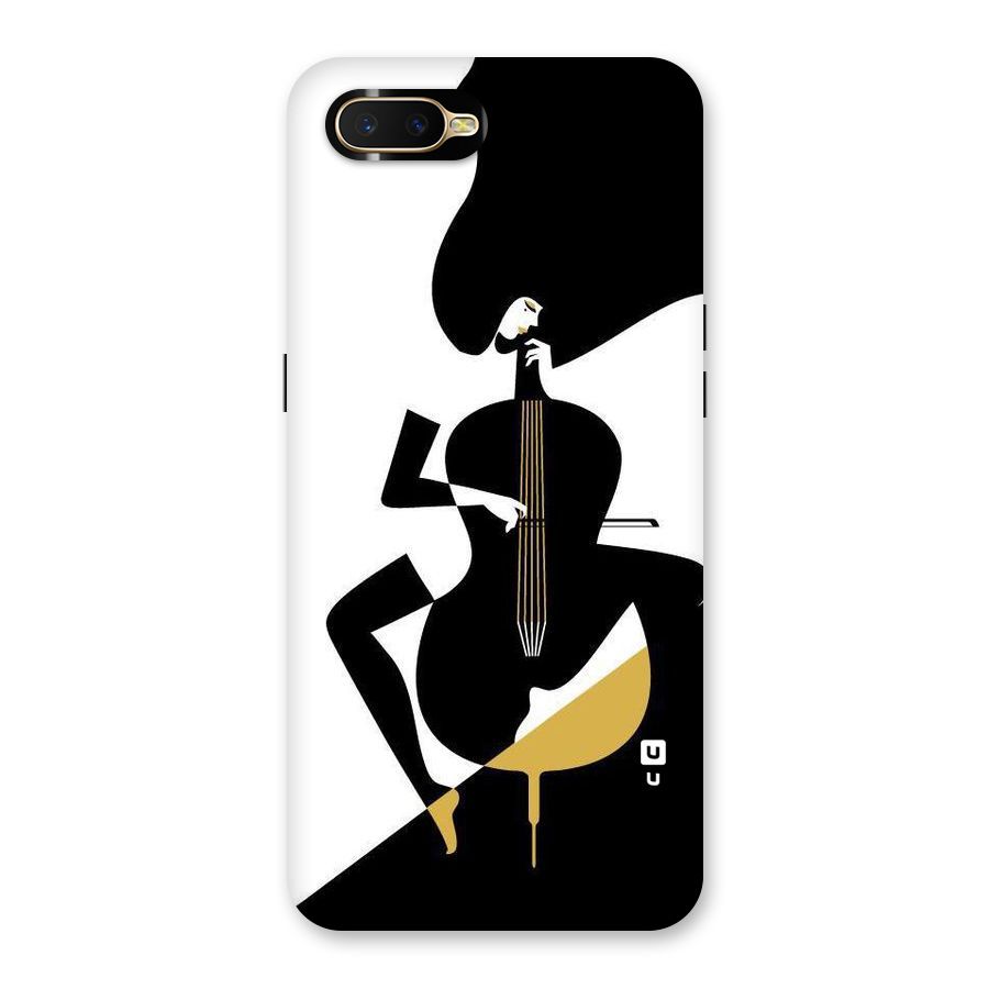 Guitar Women Back Case for Oppo K1