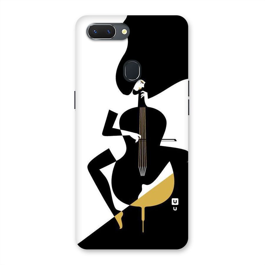 Guitar Women Back Case for Oppo Realme 2