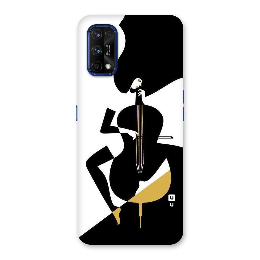 Guitar Women Back Case for Realme 7 Pro