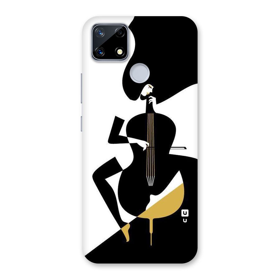 Guitar Women Back Case for Realme Narzo 20