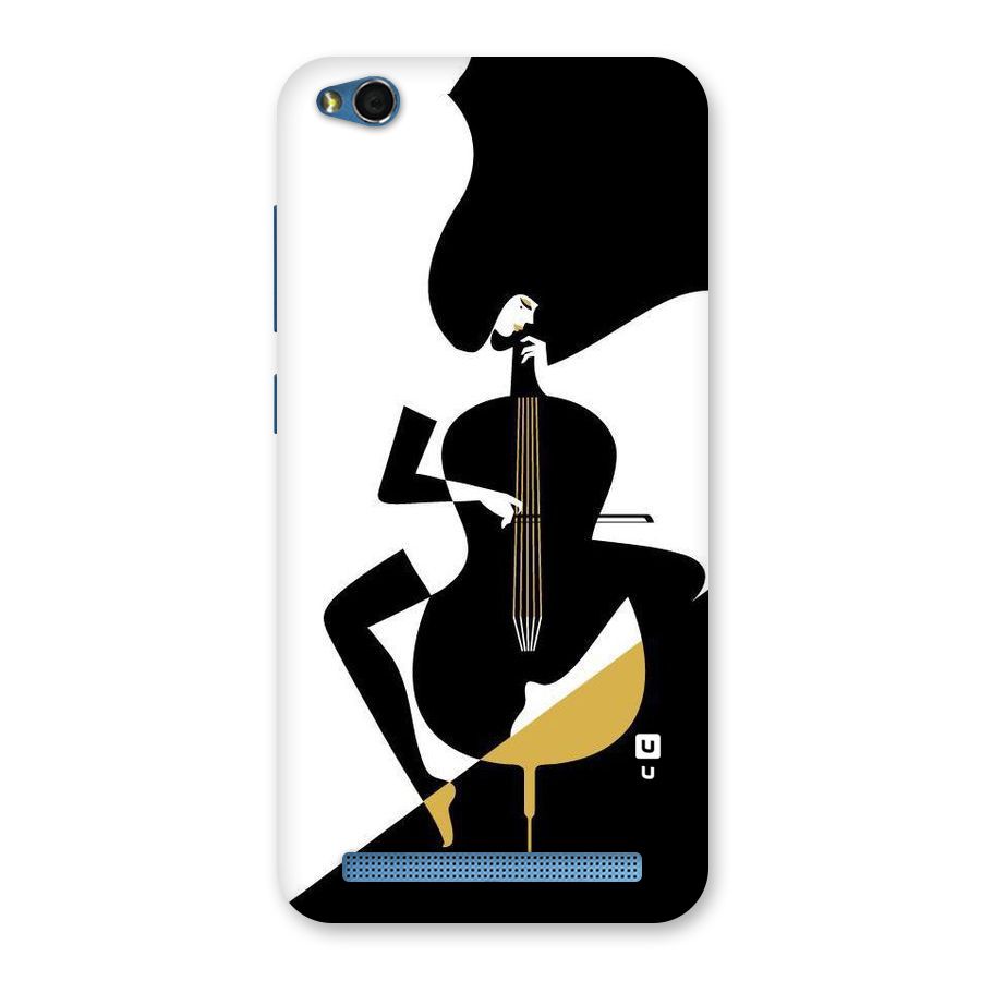 Guitar Women Back Case for Redmi 5A