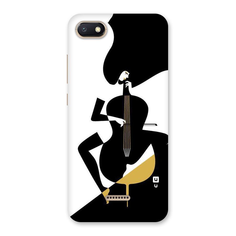 Guitar Women Back Case for Redmi 6A