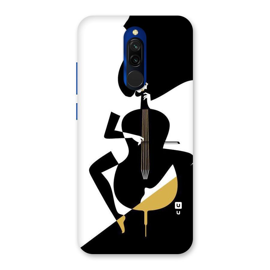 Guitar Women Back Case for Redmi 8