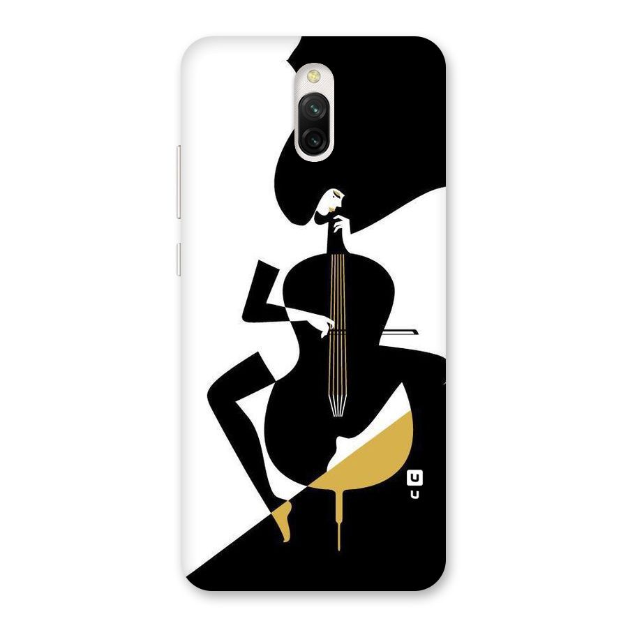 Guitar Women Back Case for Redmi 8A Dual