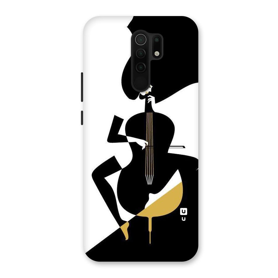 Guitar Women Back Case for Redmi 9 Prime