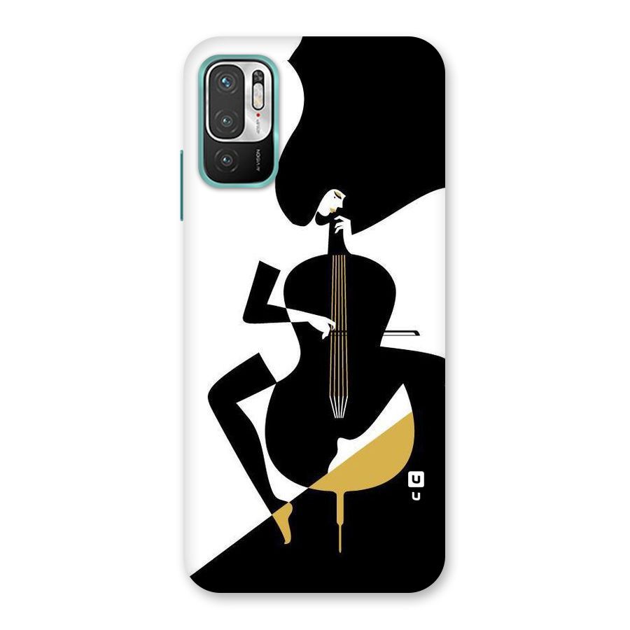 Guitar Women Back Case for Redmi Note 10T 5G