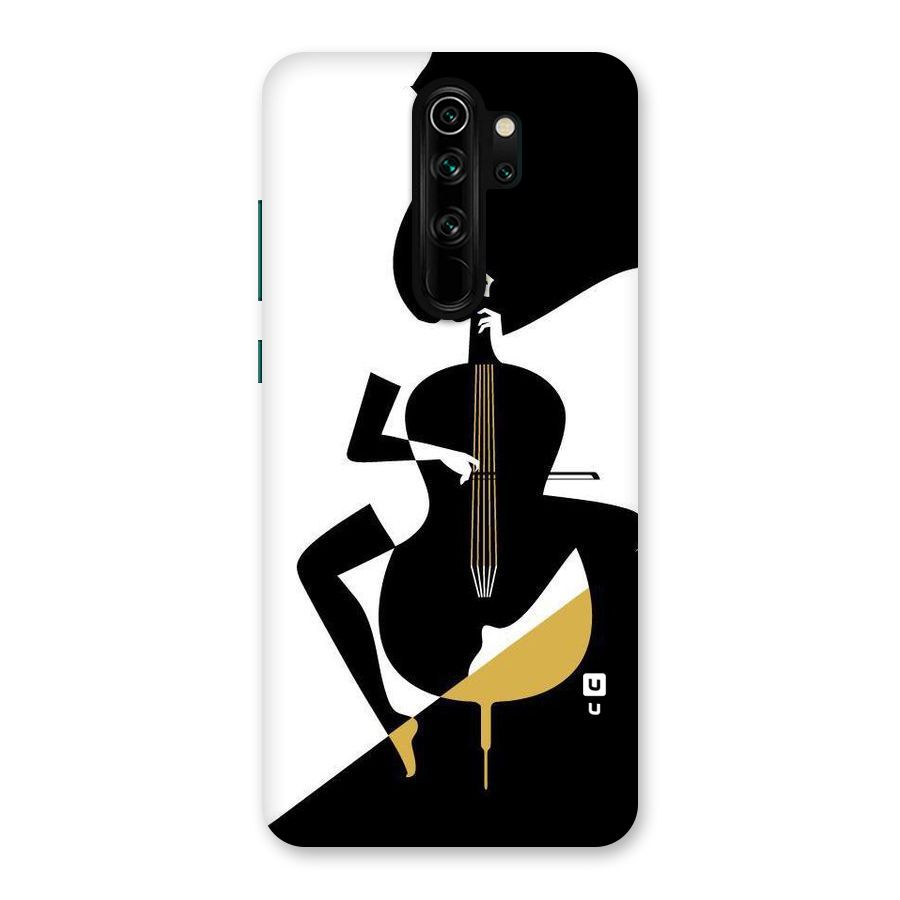Guitar Women Back Case for Redmi Note 8 Pro