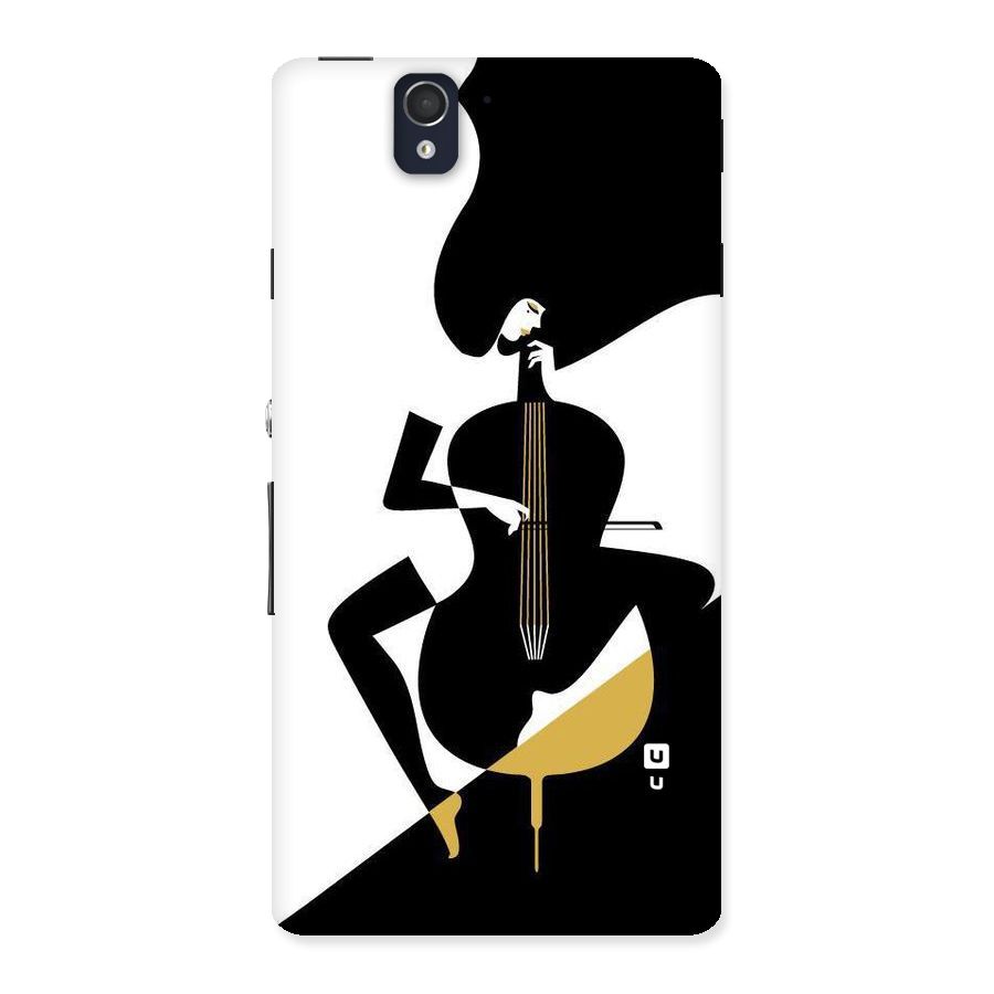 Guitar Women Back Case for Sony Xperia Z