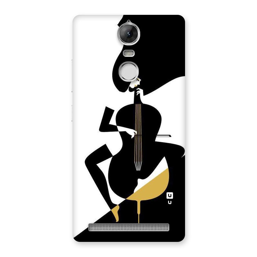Guitar Women Back Case for Vibe K5 Note
