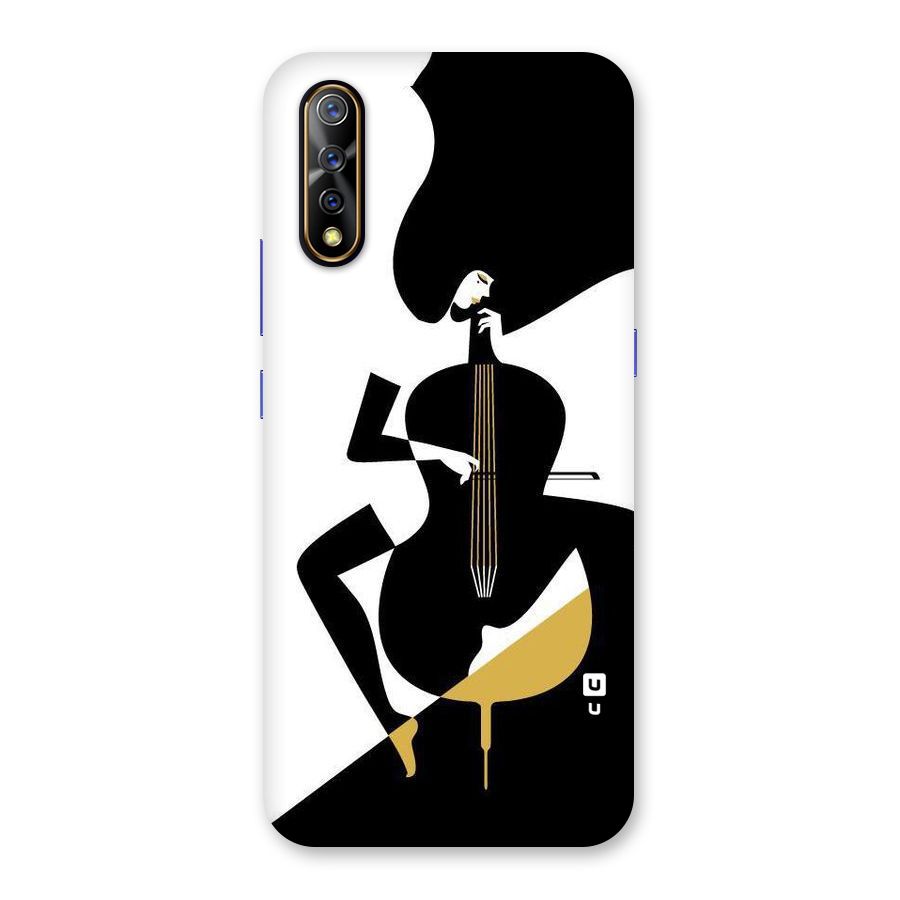 Guitar Women Back Case for Vivo S1