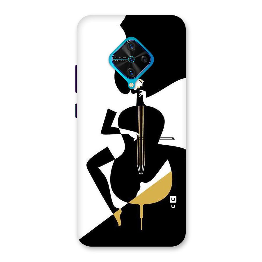 Guitar Women Back Case for Vivo S1 Pro