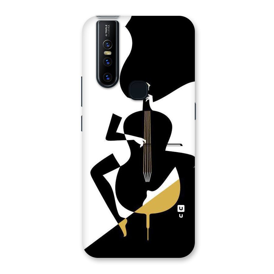 Guitar Women Back Case for Vivo V15