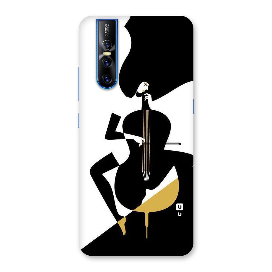 Guitar Women Back Case for Vivo V15 Pro