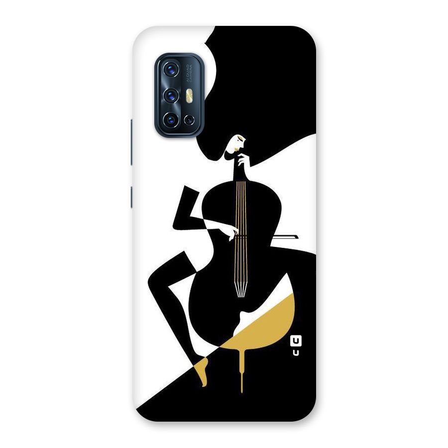 Guitar Women Back Case for Vivo V17
