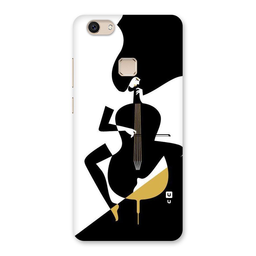 Guitar Women Back Case for Vivo V7