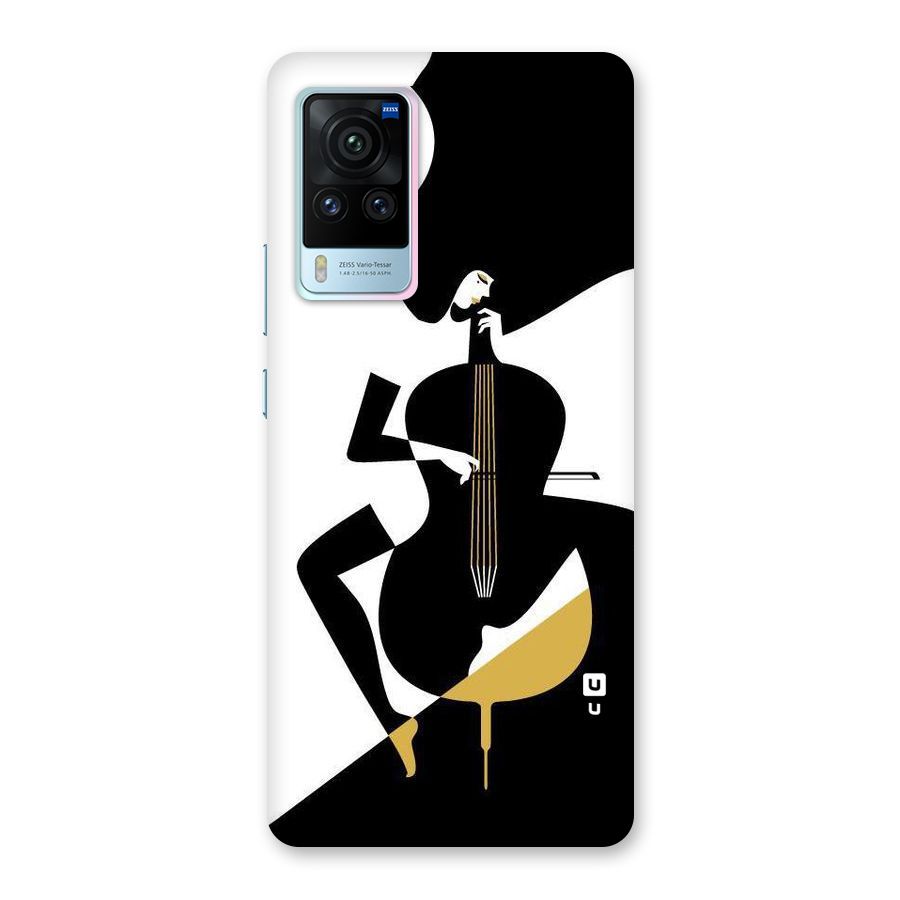 Guitar Women Back Case for Vivo X60 Pro
