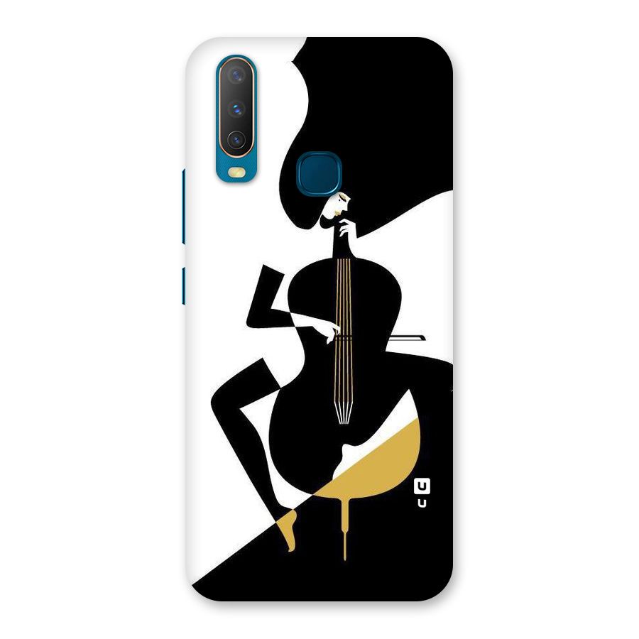 Guitar Women Back Case for Vivo Y17