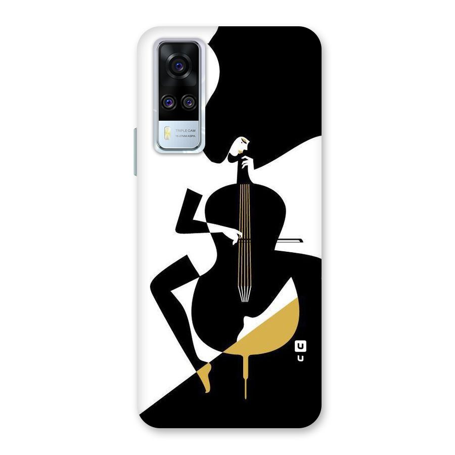 Guitar Women Back Case for Vivo Y31